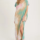Happiness Tie Dye Maxi Jersey Dress with Pockets